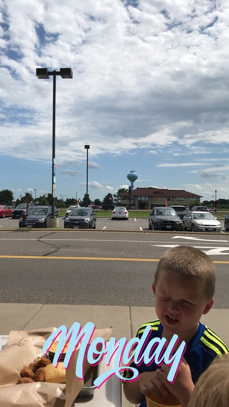 Group photo on cycling trail during Day 4 ride through Minnesota