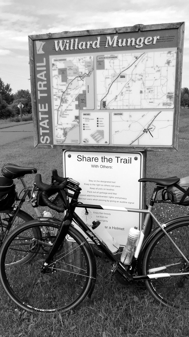 Ride for 40 cross-Minnesota ride